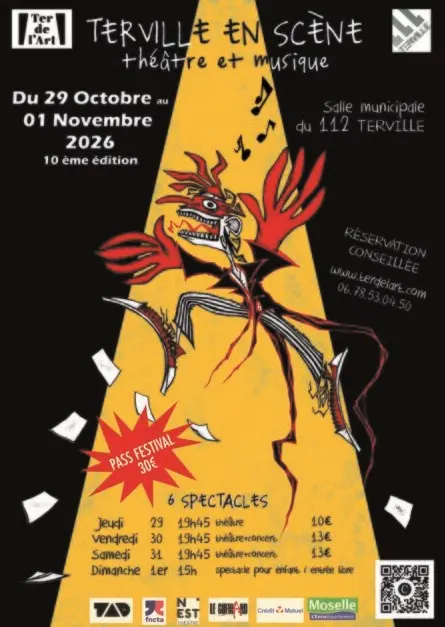 Festival Terville en Scène : théâtre et musique pour la 10e édition
