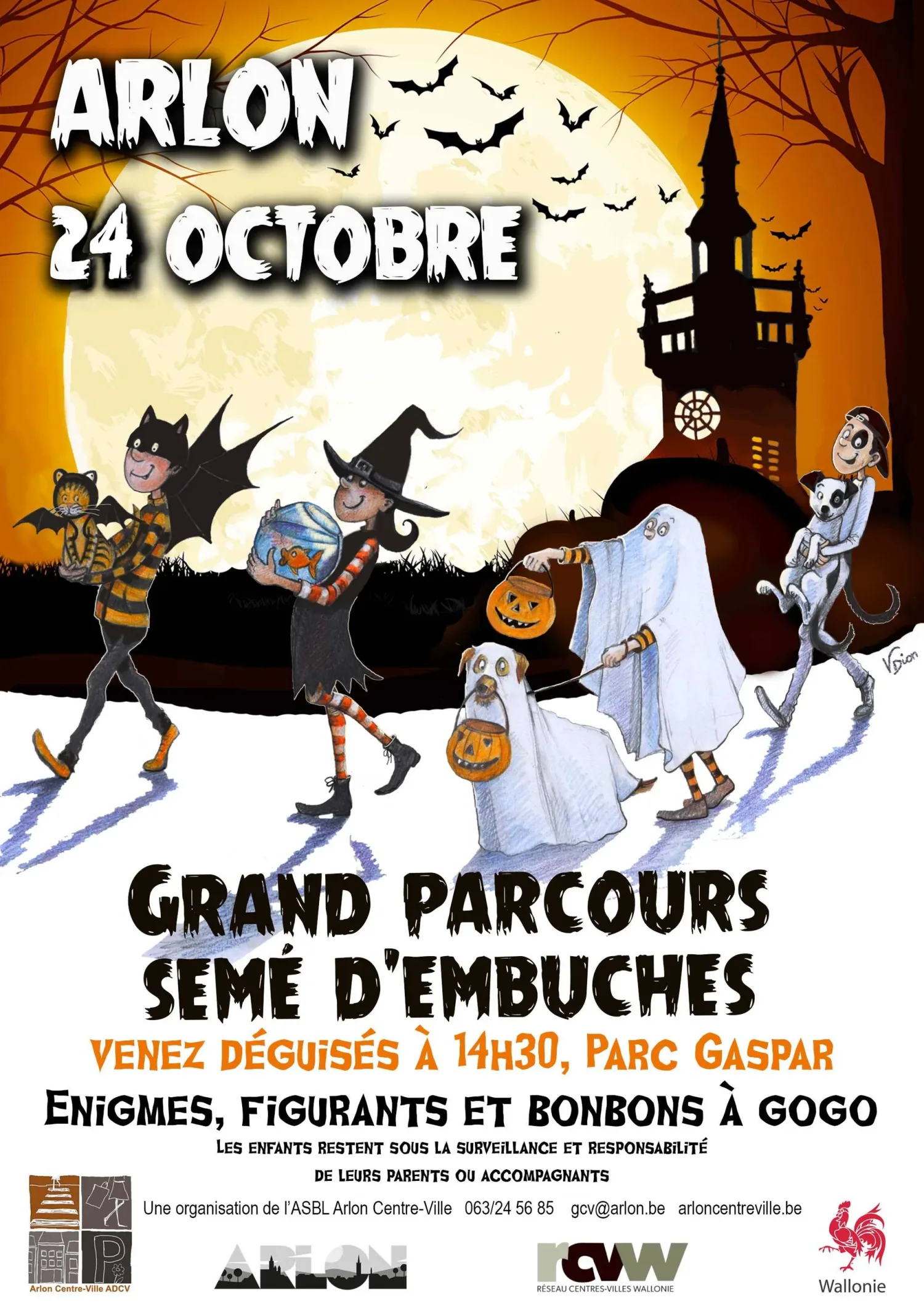 Halloween : grande chasse aux bonbons à Arlon