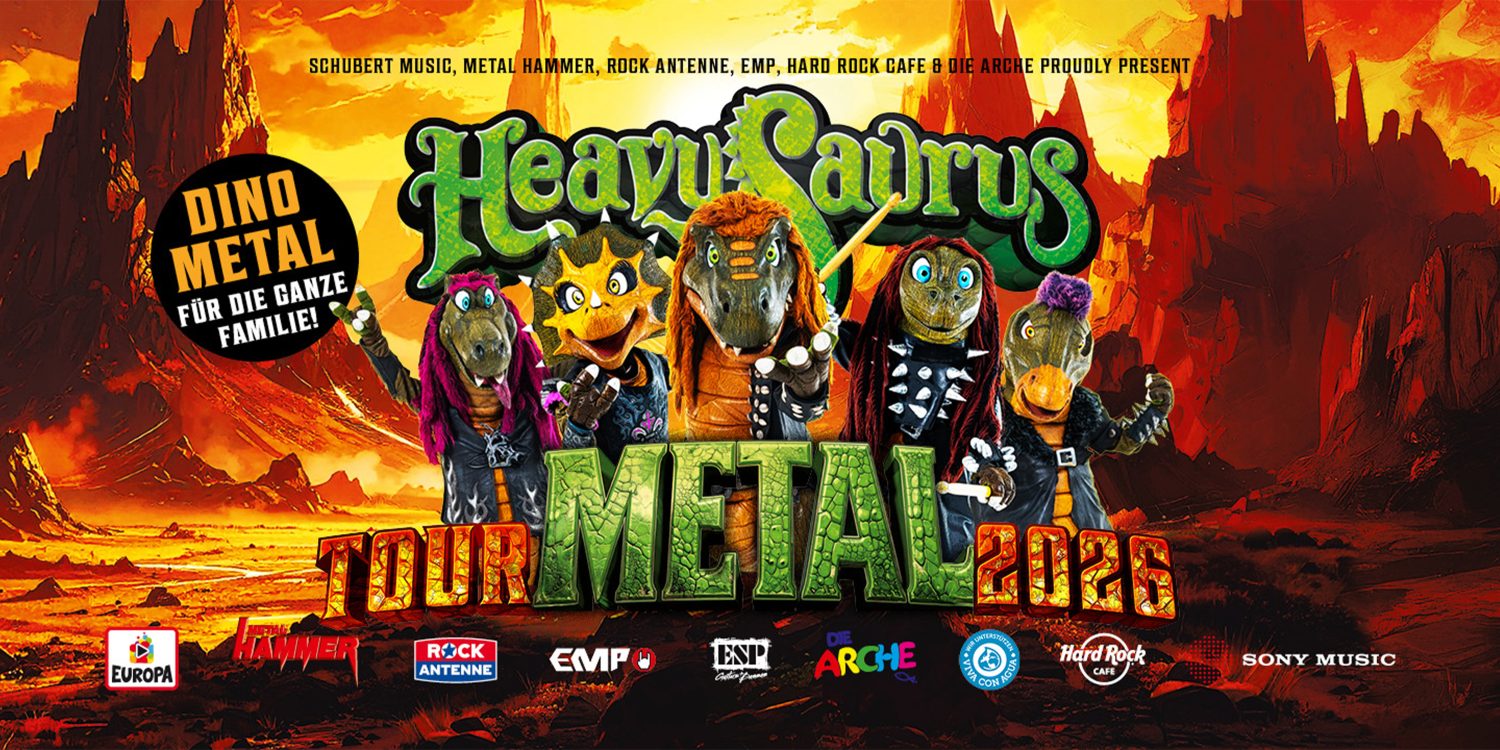 Heavysaurus : concert de dino-metal pour toute la famille à den Atelier