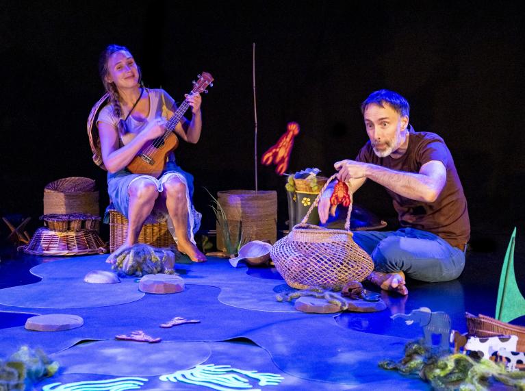 Les Petits Paniers : spectacle pour les tout-petits à Marche
