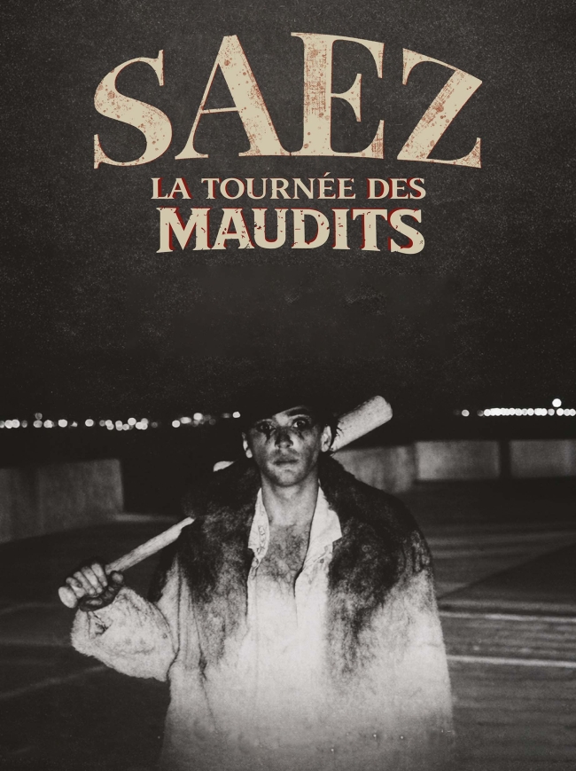Saez et « La Tournée des Maudits » au Galaxie d'Amnéville