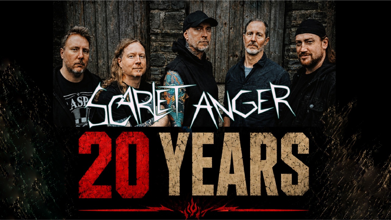 Scarlet Anger fête ses 20 ans de metal à la Kulturfabrik